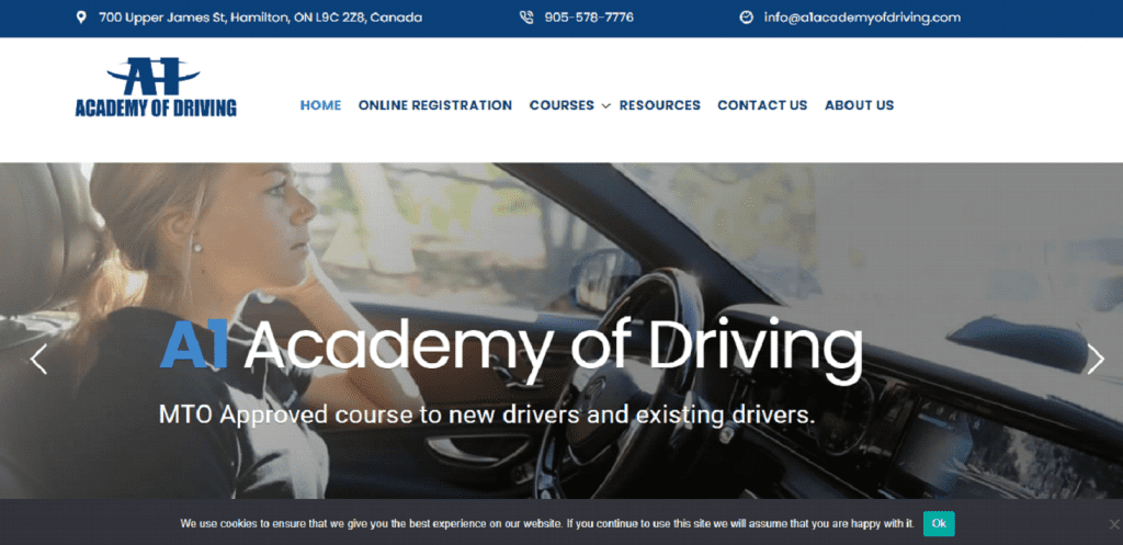 A1 Academy of driving Hamilton Ontario