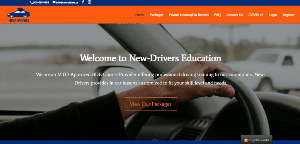 New-Drivers Education Hamilton Onatrio