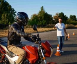 Booking the Motorcycle Tests