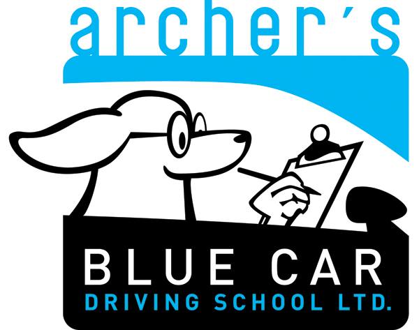 Archer's Blue Car Driving School